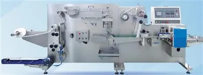 سنگل پیسز ویٹ وائپس پروڈکشن کا سامان